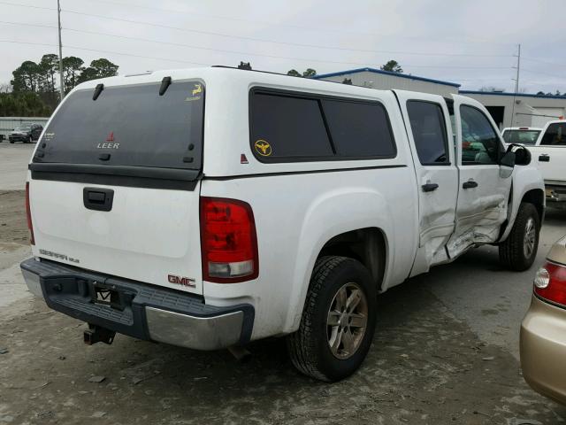 3GTEC13J98G272819 - 2008 GMC SIERRA C15 WHITE photo 4