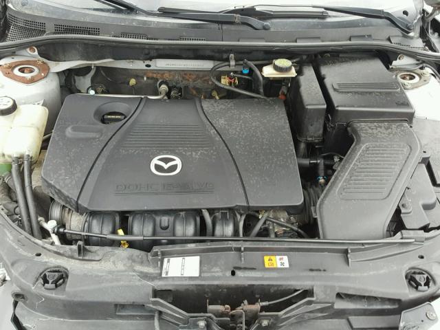 JM1BK12F651301884 - 2005 MAZDA 3 I SILVER photo 7