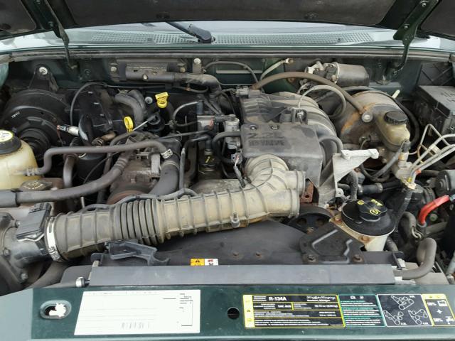 1FTYR10D73PA72679 - 2003 FORD RANGER GREEN photo 7