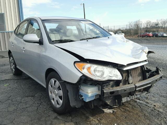 KMHDU46D68U541657 - 2008 HYUNDAI ELANTRA GL SILVER photo 1