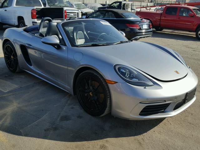 WP0CA2A84HS221000 - 2017 PORSCHE BOXSTER SILVER photo 6