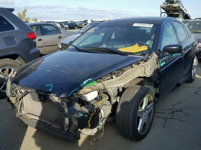 19UUA66286A063507 - 2006 ACURA 3.2TL BLACK photo 2