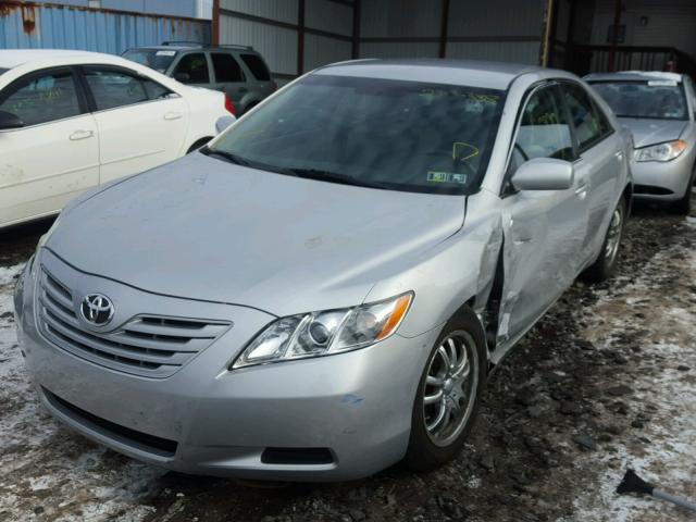 4T1BE46K87U531195 - 2007 TOYOTA CAMRY NEW SILVER photo 2