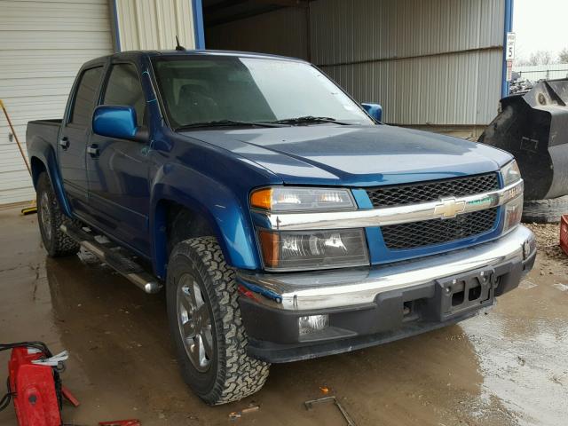 1GCHTDFE9B8141271 - 2011 CHEVROLET COLORADO L BLUE photo 1