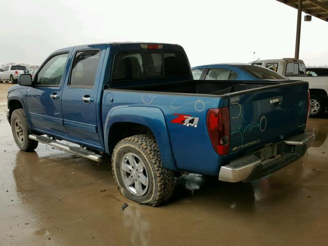 1GCHTDFE9B8141271 - 2011 CHEVROLET COLORADO L BLUE photo 3