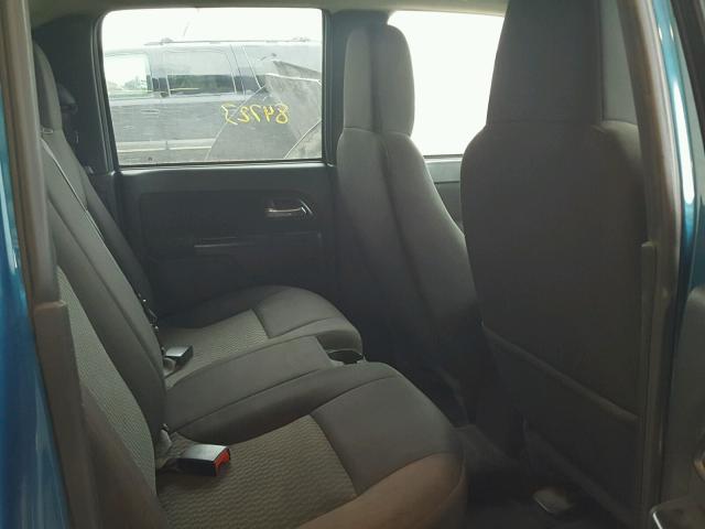 1GCHTDFE9B8141271 - 2011 CHEVROLET COLORADO L BLUE photo 6