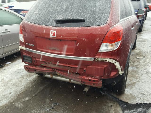 3GSCL33P88S717348 - 2008 SATURN VUE XE MAROON photo 9