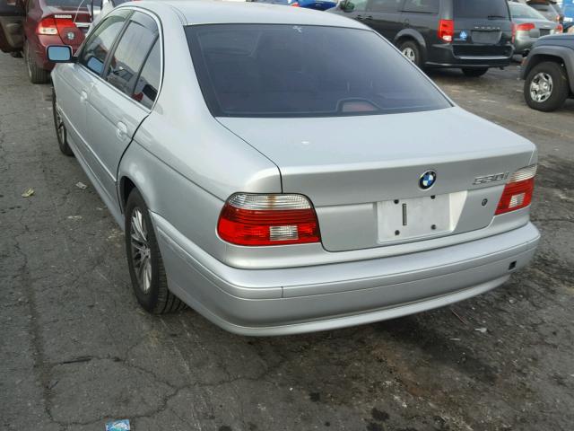 WBADT63403CK28543 - 2003 BMW 530 I AUTO SILVER photo 3