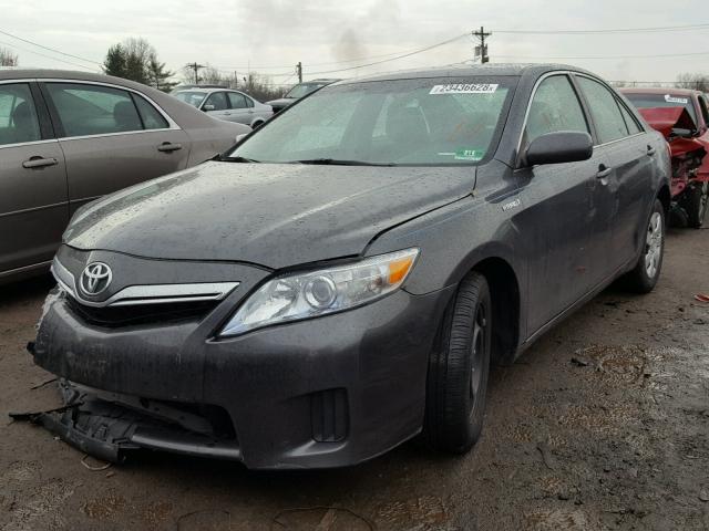 4T1BB3EK8BU143221 - 2011 TOYOTA CAMRY HYBR SILVER photo 2