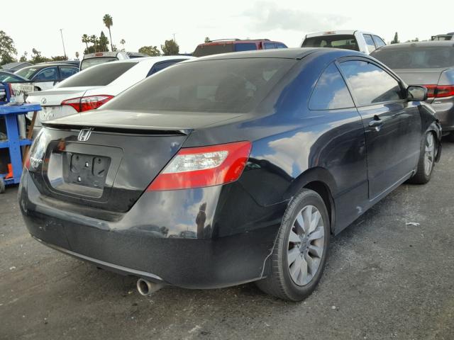 2HGFG1B82AH507320 - 2010 HONDA CIVIC EX BLACK photo 4