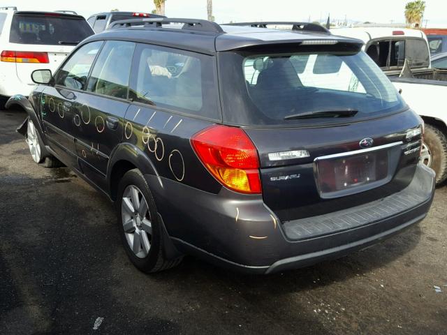 4S4BP61C067342334 - 2006 SUBARU LEGACY OUT GRAY photo 3