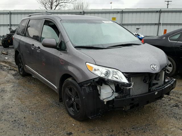 5TDKK3DC6FS553024 - 2015 TOYOTA SIENNA LE CHARCOAL photo 1