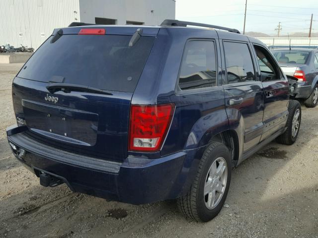 1J4HR48N76C255696 - 2006 JEEP GRAND CHER BLUE photo 4