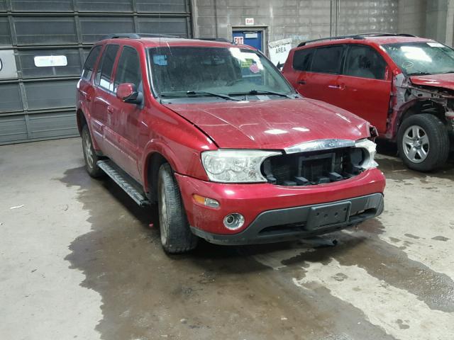 5GADT13S042220522 - 2004 BUICK RAINIER CX RED photo 1