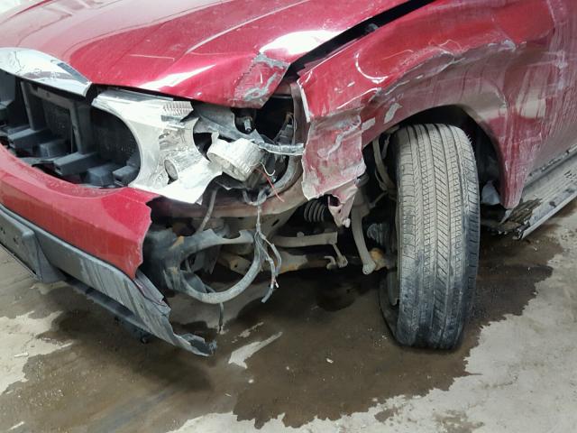 5GADT13S042220522 - 2004 BUICK RAINIER CX RED photo 9