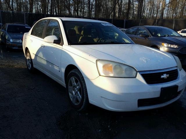 1G1ZT51836F119482 - 2006 CHEVROLET MALIBU LT WHITE photo 1