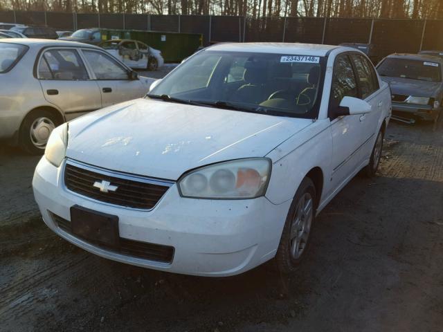 1G1ZT51836F119482 - 2006 CHEVROLET MALIBU LT WHITE photo 2