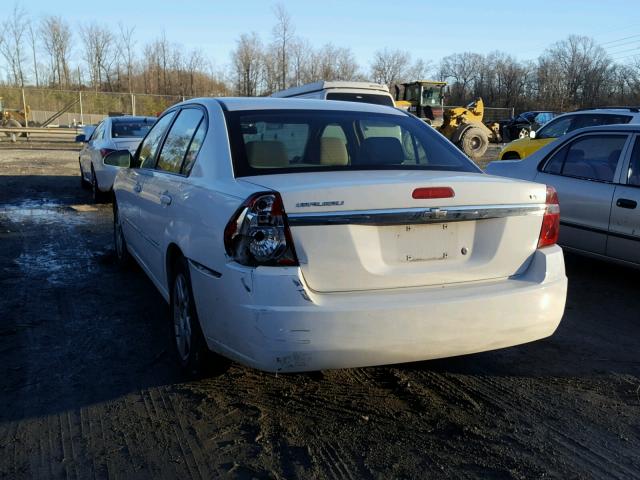 1G1ZT51836F119482 - 2006 CHEVROLET MALIBU LT WHITE photo 3