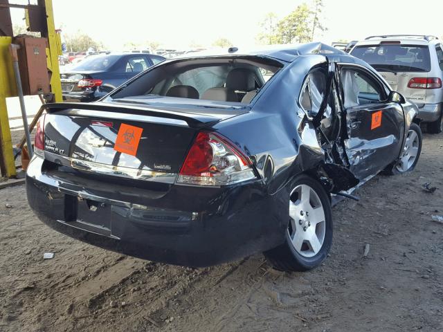 2G1WV58K981354235 - 2008 CHEVROLET IMPALA 50T BLACK photo 4