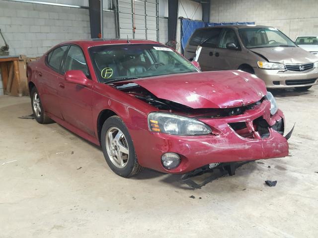 2G2WS542641323755 - 2004 PONTIAC GRAND PRIX MAROON photo 1