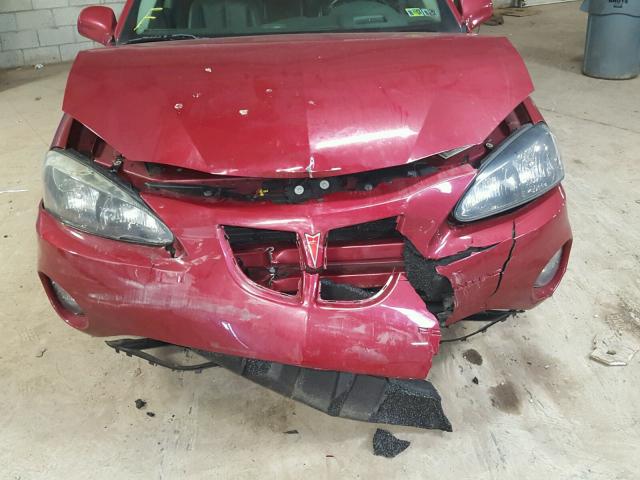 2G2WS542641323755 - 2004 PONTIAC GRAND PRIX MAROON photo 7