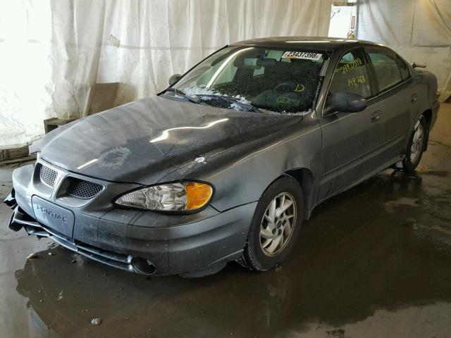 1G2NE52F24C257191 - 2004 PONTIAC GRAND AM S GRAY photo 2