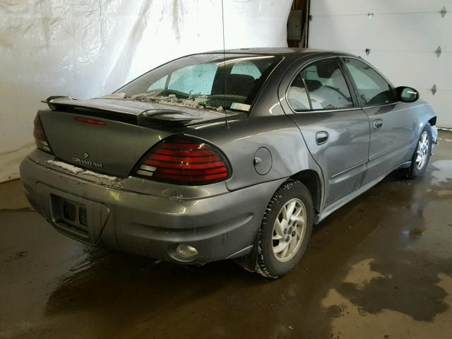 1G2NE52F24C257191 - 2004 PONTIAC GRAND AM S GRAY photo 4