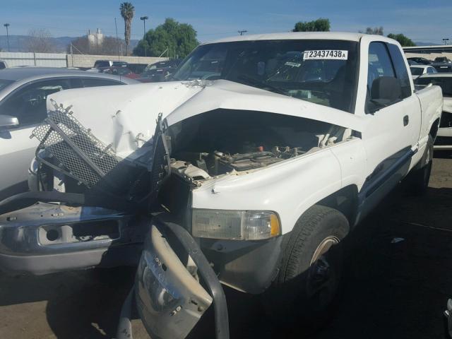 3B7HC13Y31G244966 - 2001 DODGE RAM 1500 WHITE photo 2