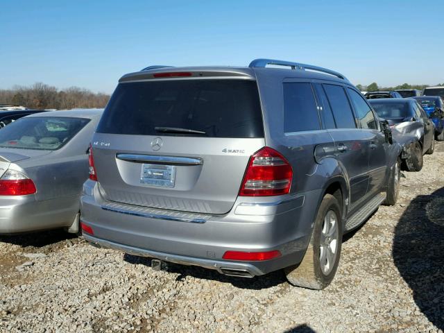 4JGBF7BE8AA542091 - 2010 MERCEDES-BENZ GL 450 4MA SILVER photo 4