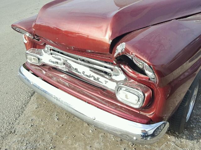 3A58S123734 - 1958 CHEVROLET APACHE RED photo 9