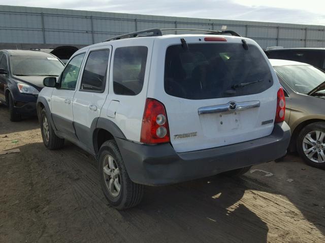 4F2YZ02Z26KM34647 - 2006 MAZDA TRIBUTE I WHITE photo 3