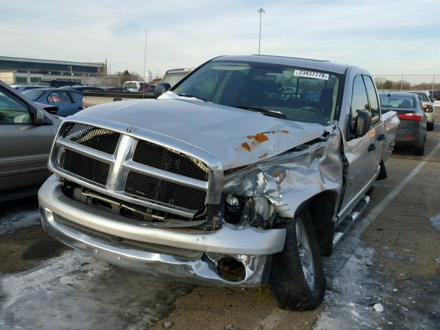 1D7HU18D15J607214 - 2005 DODGE RAM 1500 S SILVER photo 2