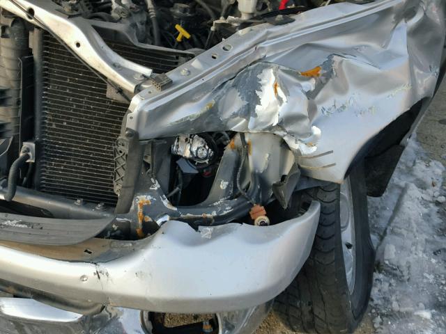 1D7HU18D15J607214 - 2005 DODGE RAM 1500 S SILVER photo 9