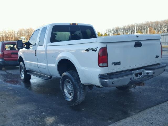 1FTNX21L93EB85873 - 2003 FORD F250 SUPER WHITE photo 3