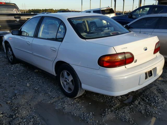 1G1ND52F34M620857 - 2004 CHEVROLET CLASSIC WHITE photo 3