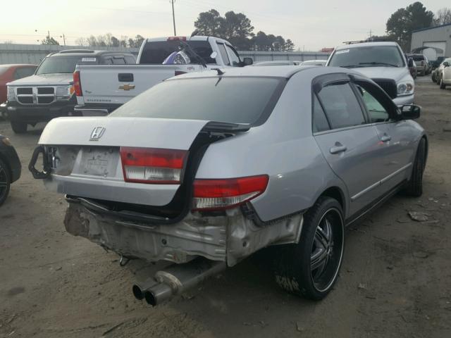 1HGCM55313A008674 - 2003 HONDA ACCORD LX SILVER photo 4