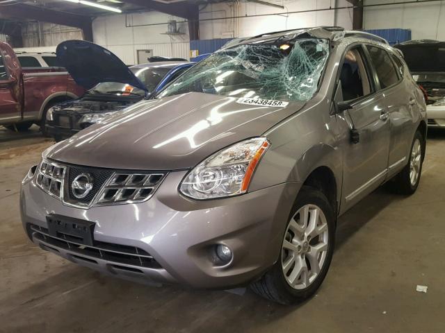 JN8AS5MV1BW276774 - 2011 NISSAN ROGUE S GRAY photo 2