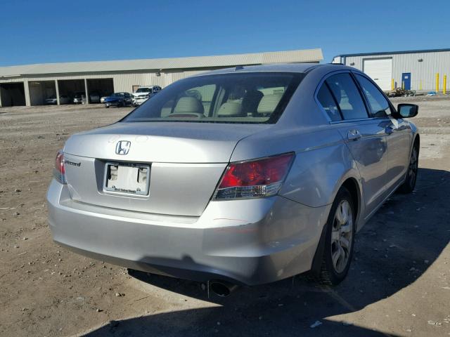 JHMCP26878C034270 - 2008 HONDA ACCORD EXL SILVER photo 4