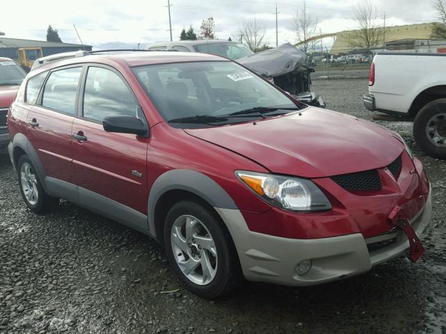 5Y2SL62853Z435795 - 2003 PONTIAC VIBE RED photo 1