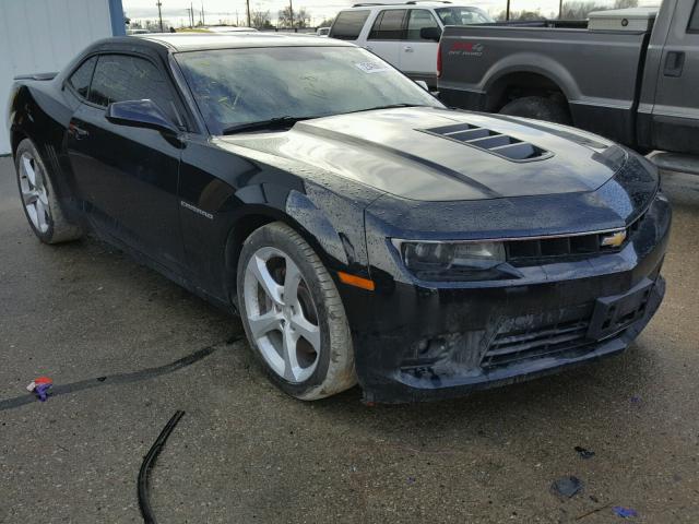 2G1FK1EJ3F9254546 - 2015 CHEVROLET CAMARO 2SS BLACK photo 1