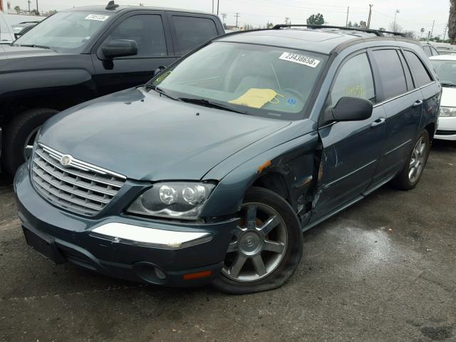 2A8GF78496R645458 - 2006 CHRYSLER PACIFICA L მწვანე ფოტო 2