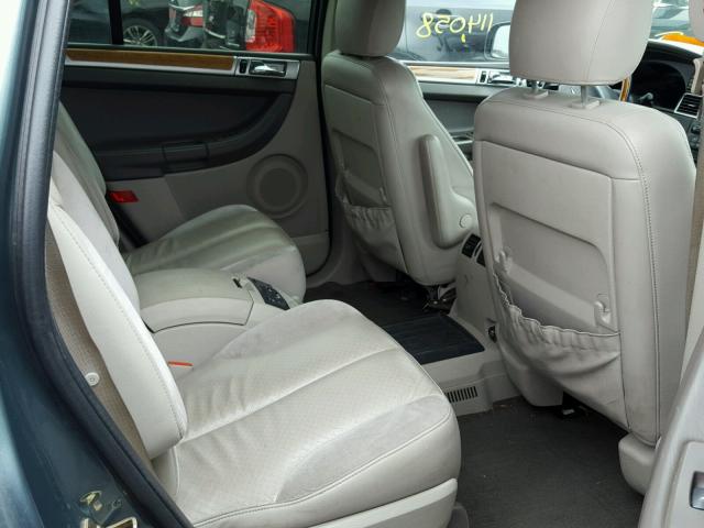 2A8GF78496R645458 - 2006 CHRYSLER PACIFICA L მწვანე ფოტო 6