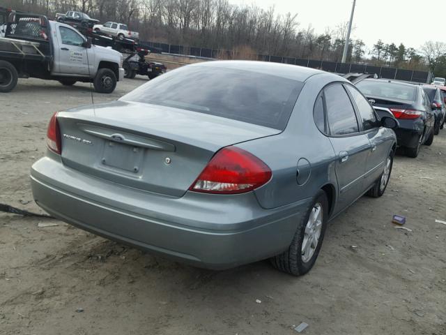 1FAFP56U66A207742 - 2006 FORD TAURUS SEL GREEN photo 4