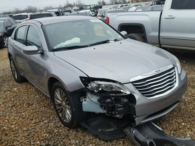 1C3CCBBBXDN694174 - 2013 CHRYSLER 200 TOURIN SILVER photo 1