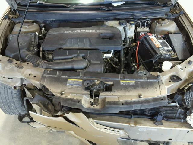 1G2ZG57B084117108 - 2008 PONTIAC G6 BASE GOLD photo 7