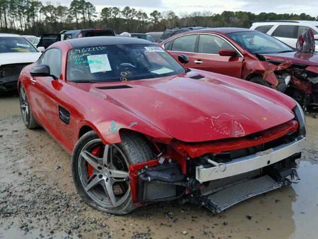 WDDYJ7JAXGA006768 - 2016 MERCEDES-BENZ AMG GT S RED photo 1