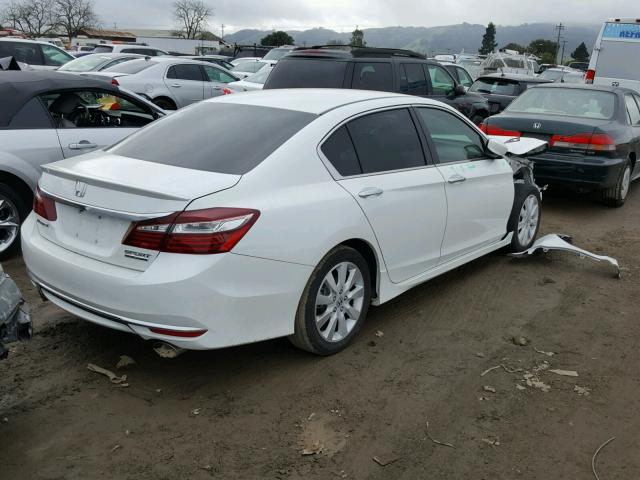 1HGCR2F16HA026639 - 2017 HONDA ACCORD SPO WHITE photo 4