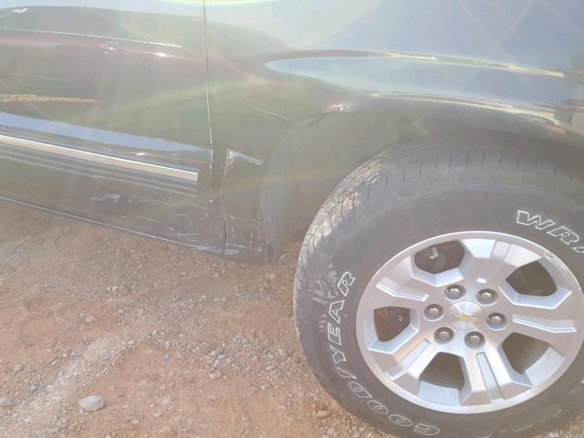 1GCEC14W61Z143677 - 2001 CHEVROLET SILVERADO BLACK photo 9