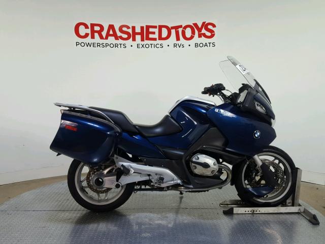 WB10388077ZT10479 - 2007 BMW R1200 RT BLUE photo 1