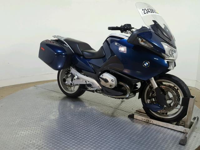 WB10388077ZT10479 - 2007 BMW R1200 RT BLUE photo 2